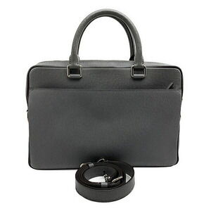 Louis Vuitton Briefcase Business Bag Taiga PDB Porte Document Glacier